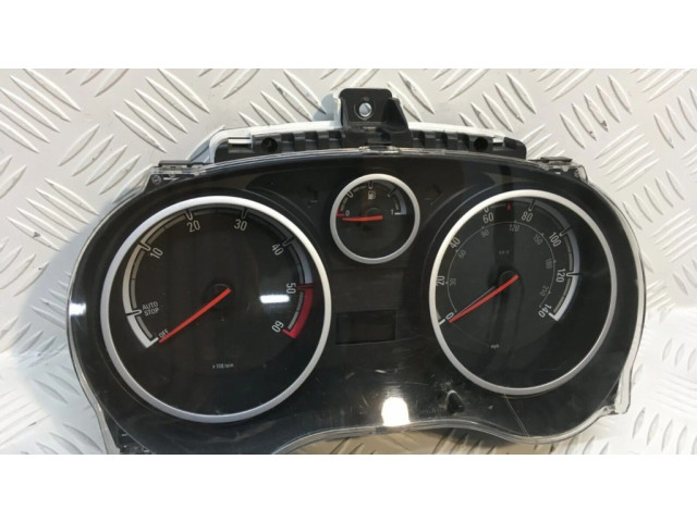 Панель приборов 13369215 Vauxhall Corsa D