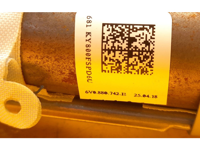 Боковая подушка безопасности 6V0880742B, 6V0880742B Skoda Fabia Mk3 (NJ)