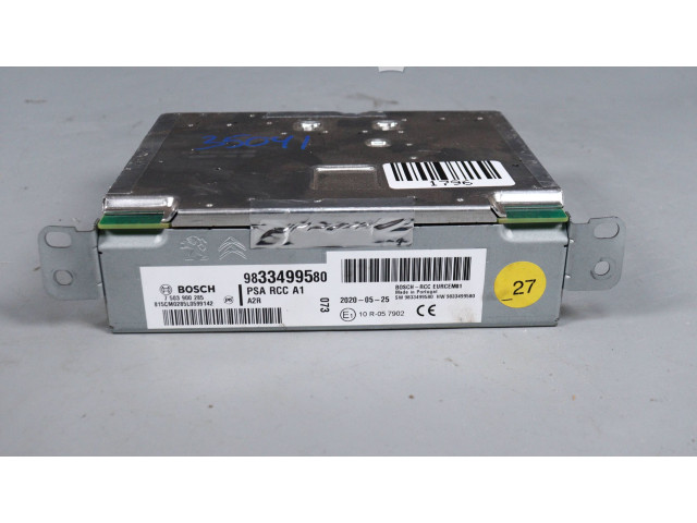 Радио/ проигрыватель CD/DVD / навигация 9833499580 Opel Combo