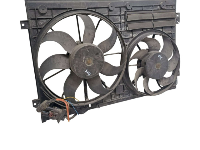Вентилятор радиатора     1K0121205AJ, 1K0121205AJ    Skoda Yeti (5L) 