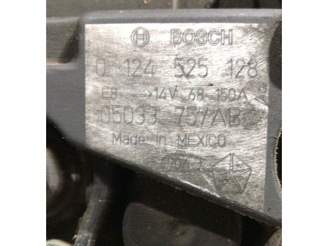 Генератор 0124525128, 0124525128 Dodge Journey