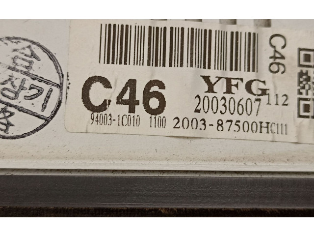 Панель приборов 940031C010 Hyundai Getz