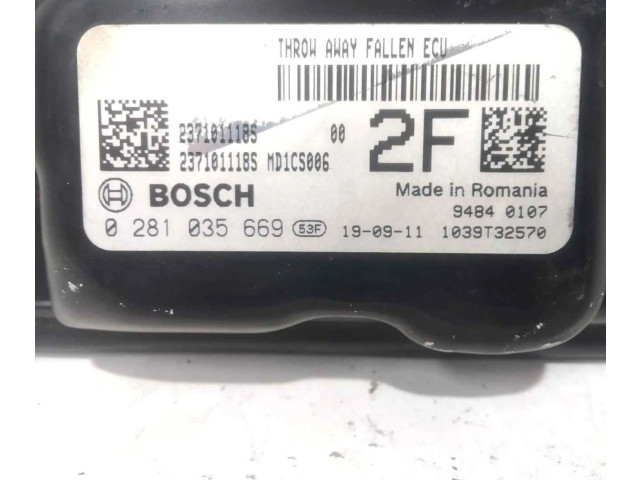 Řídící jednotka 2371011185 Nissan Qashqai 2053