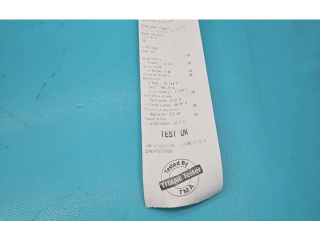 Генератор 037903025F, IMPRK1433386 Audi A2