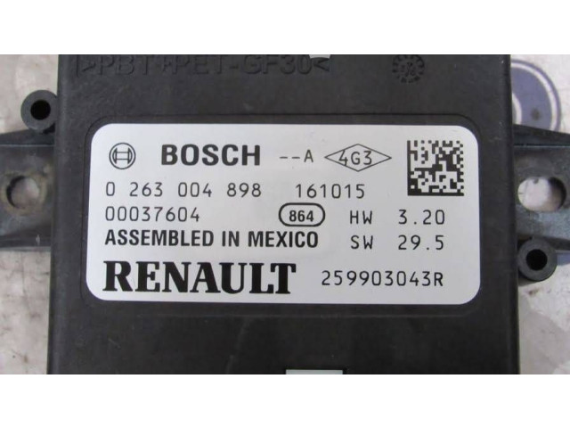 Блок управления коробкой передач 0263004898, 00037604 Renault Espace V (RFC)