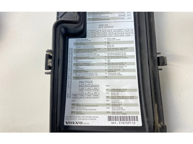 Блок предохранителей  08637726, 318709110   Volvo V70    
