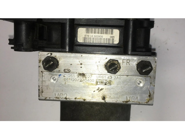 Jednotka ABS 0265231027, UR61437A0 Mazda BT-50 2009