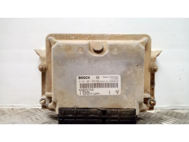 Řídící jednotka 46825756, 0281001955 Fiat Punto Evo 2002