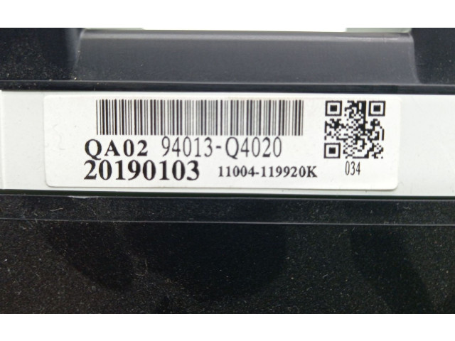 Панель приборов 94013Q4020, 11004119920K   KIA Niro       