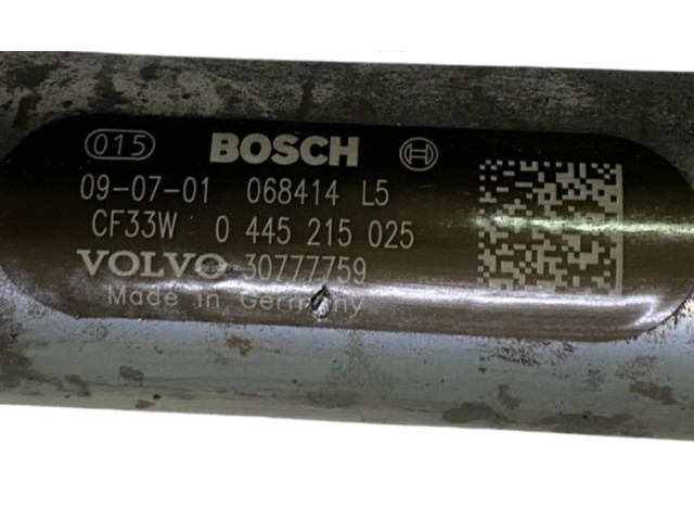 Топливная рампа 30777759, 0445215025   Volvo XC60  