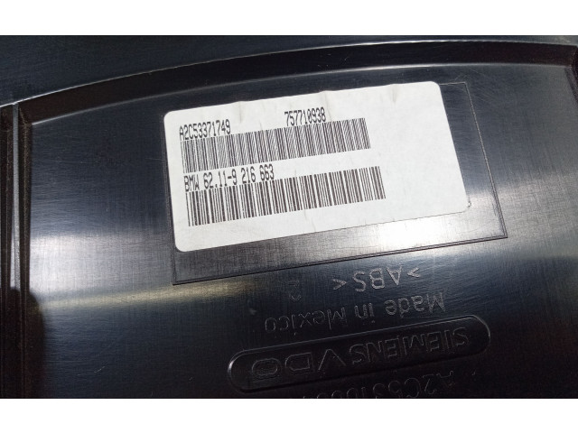 Přístrojová deska BMW X6 E71 2010 9216663