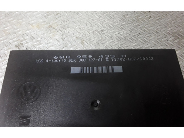 Блок комфорта 6Q0959433H   Skoda Fabia Mk1 (6Y)   