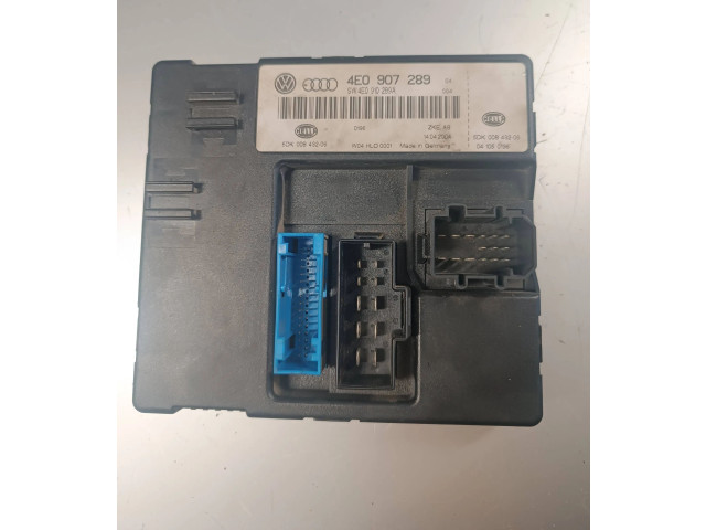 Блок комфорта 4E0907289, 5DK00843206 Audi A8 S8 D3 4E