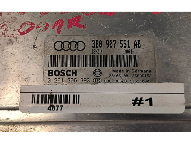 Блок управления двигателя 3B0907551AB, 26SA6152   Audi A8 S8 D2 4D