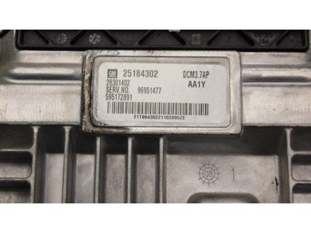 Блок управления впрыском 25184302, 28301402   Chevrolet Cruze