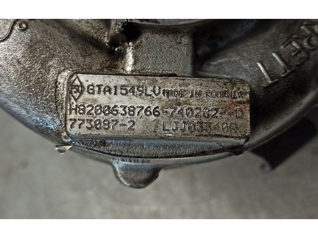 Turbodmychadlo Турбина H8200638766 Nissan Qashqai+2 M9R EURO 4