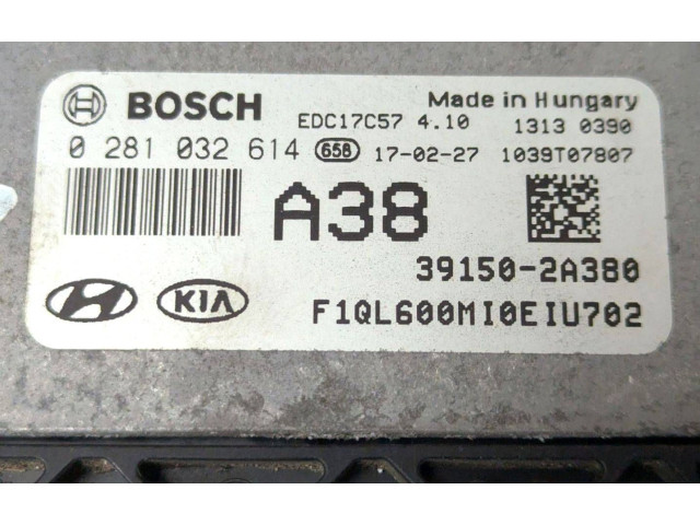 Řídící jednotka 0281032614, 39150-2A380 KIA Sportage 2017