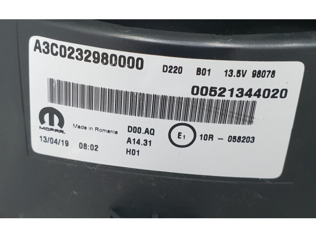 Панель приборов 521344020, 52139779   Fiat 500L       