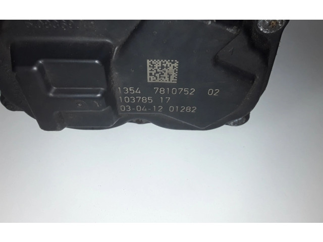 Дроссельная заслонка 7810752 BMW 5 F10 F11