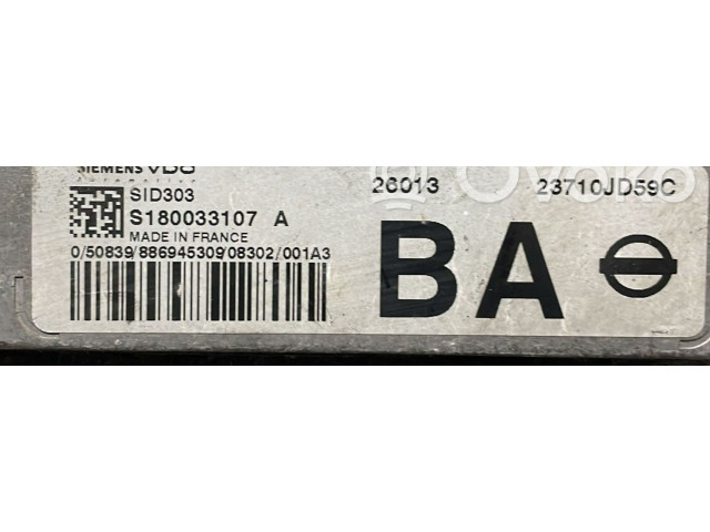 Řídící jednotka 23710JD59C, 23710JD59C Nissan Qashqai 2008