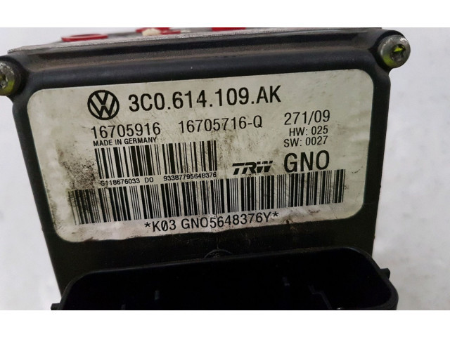 Блок АБС 3C0614109AKBEF   Volkswagen  PASSAT B6  2005 - 2010 года