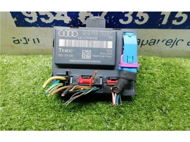 Блок комфорта 4F0959793B, 4F0959793B   Audi A6 S6 C5 4B   