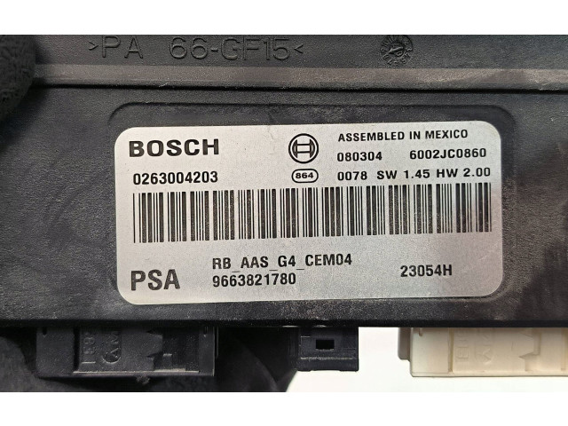 Блок комфорта 9663821780   Citroen C5   