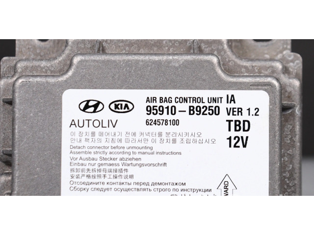 Блок подушек безопасности 95910B9250, 624578100 Hyundai i10
