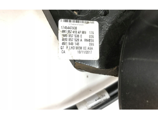 Zpětné zrcátko Audi Q7 4M 2019 4M1857410, 15PIN