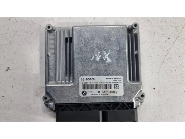 Řídící jednotka 0281017551, 8512499 BMW X1 E84 2012