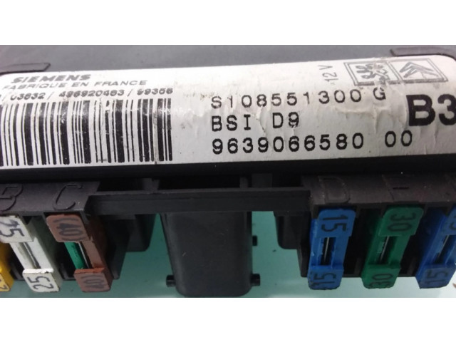 Блок комфорта 9639066580, S108551300G Peugeot 406
