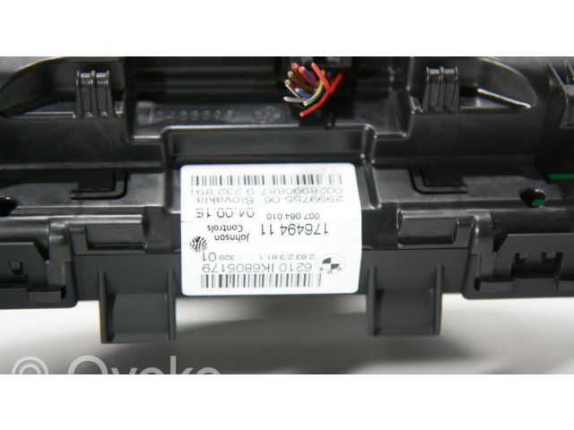Панель приборов K002579, 62108794205   BMW 1 F20 F21       