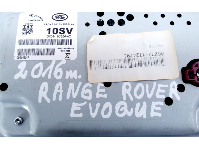 Дисплей    GX6319C299AC   Land Rover Range Rover Evoque L538
