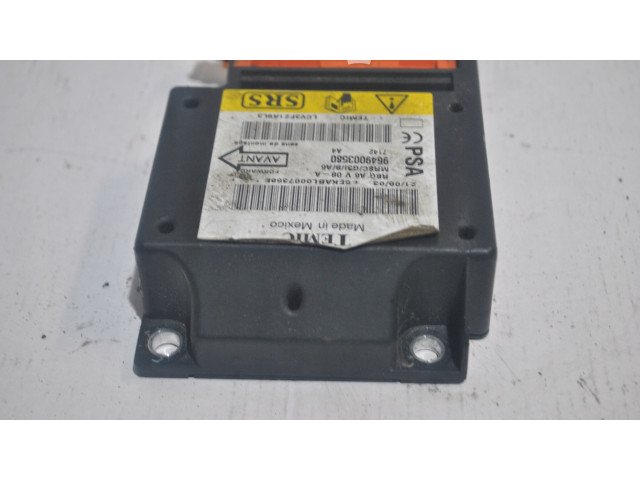 Блок подушек безопасности 9649003580 Citroen C2