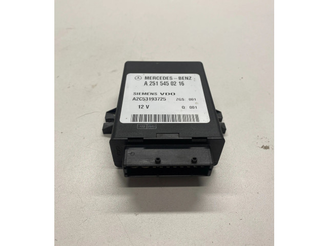 Блок управления подвески A2515450216, A2C53193725 Mercedes-Benz R W251