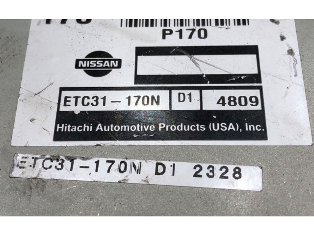 Блок управления коробки передач ETC31-170N   Nissan Altima