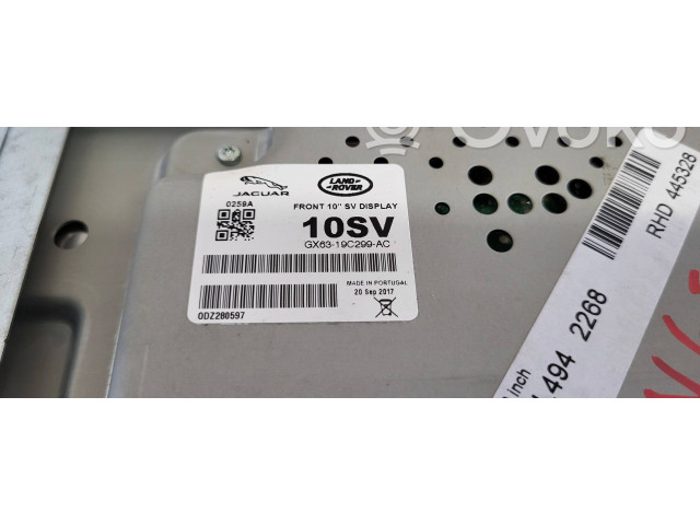 Дисплей GX6319C299AC, L4942268 Jaguar F-Pace
