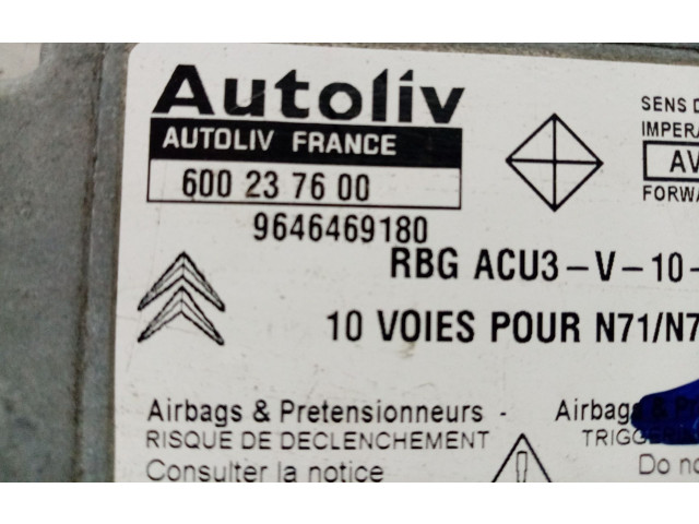 Блок подушек безопасности 600237600, 964669180 Citroen Xsara