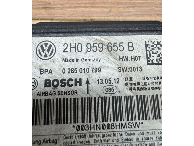 Блок подушек безопасности 2H0959655B, 0285010799   Volkswagen Caddy