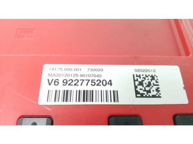 Узел подключения плюсовых проводов