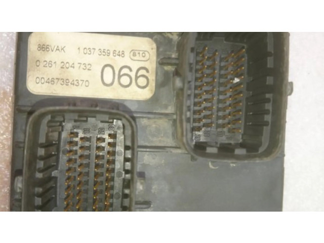 Блок управления двигателя 00467394370, 1037359648 Alfa Romeo 166