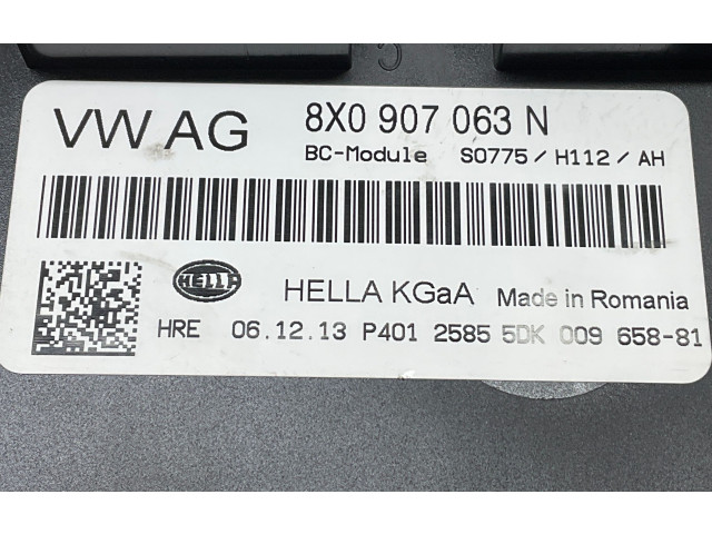 Блок комфорта 8X0907063N Audi Q3 8U