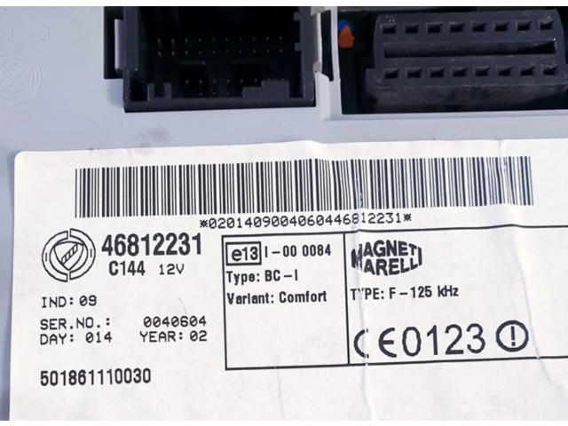 Řídící jednotka 46812231, MODULOELECTRONICO Fiat Doblo