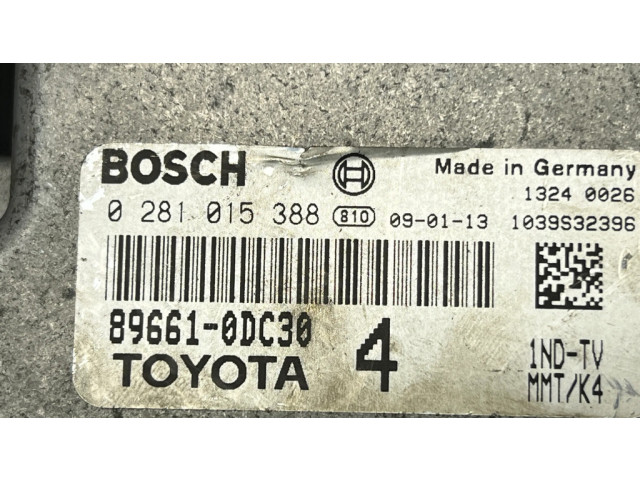 Řídící jednotka 0281015388 Toyota Yaris 2015