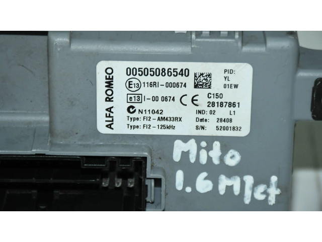 Блок комфорта 00505086540 Alfa Romeo Mito