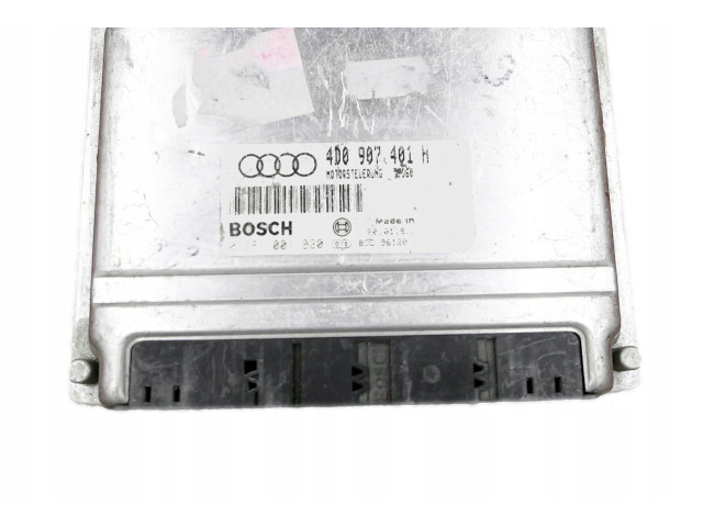 Блок управления двигателя 4D0907401H, 0281001930 Audi A8 S8 D2 4D