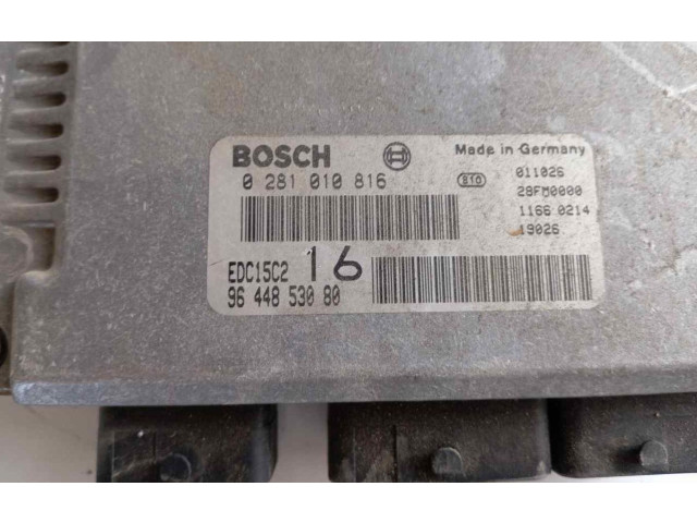 Блок управления АБС 0281010816   Peugeot Expert