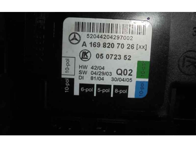 Блок комфорта 1698207026, 05072352   Mercedes-Benz A W169   
