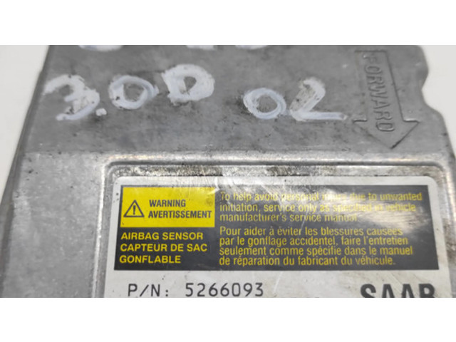 Блок подушек безопасности 5266093, A0418060 Saab 95 - 96