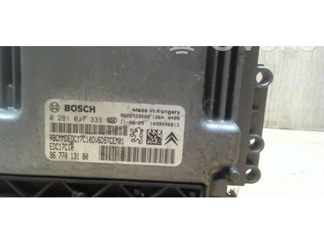 Řídící jednotka 1609590280, 1609590280 Citroen C3 Picasso 2011